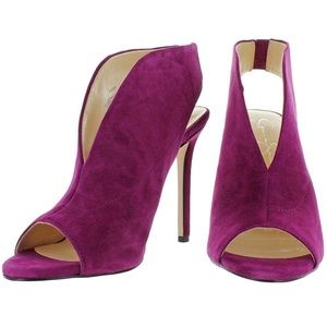 Jessica Simpson Women’s Boysenberry Suede Shoes sz 7 NEW